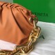 Bottega Veneta The Chain Pouch In Clay Calfskin