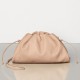 Bottega Veneta Pouch Mini Bag In Beige Calfskin