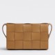 Bottega Veneta Cassett Bag In Caramel Intrecciato Lambskin