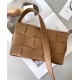 Bottega Veneta Cassett Bag In Caramel Intrecciato Lambskin