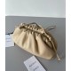 Bottega Veneta Mini Pouch In Beige Calfskin