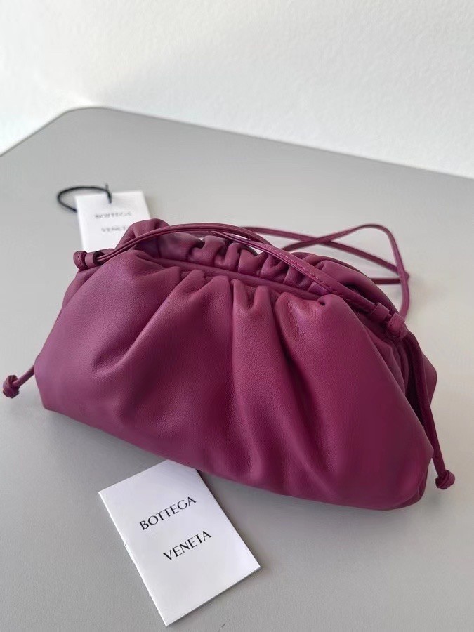 Bottega Veneta Mini Pouch In Cinnabar Calfskin