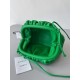 Bottega Veneta Mini Pouch In Green Calfskin