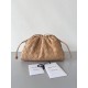 Bottega Veneta Mini Pouch In Beige Intrecciato Lambskin