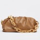 Bottega Veneta The Chain Pouch Bag In Teak Calfskin