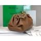 Bottega Veneta The Chain Pouch Bag In Teak Calfskin