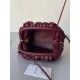 Bottega Veneta Mini Pouch In Grape Intrecciato Lambskin