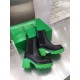 Bottega Veneta Flash Chelsea Boots with Green Outsole