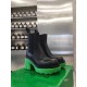 Bottega Veneta Flash Chelsea Boots with Green Outsole