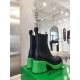 Bottega Veneta Flash Chelsea Boots with Green Outsole