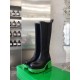 Bottega Veneta Flash Knee-high Boots with Green Outsole