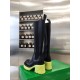 Bottega Veneta Flash Knee-high Boots with Yellow Outsole