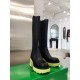 Bottega Veneta Flash Knee-high Boots with Yellow Outsole