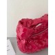 Bottega Veneta BV Jodie Mini Bag In Red Intrecciato Patent Leather