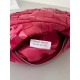 Bottega Veneta BV Jodie Mini Bag In Red Intrecciato Patent Leather