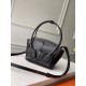 Bottega Veneta Mini Arco Bag In Black Intrecciato Calfskin