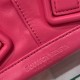 Bottega Veneta Mini Arco Bag In Pink Intrecciato Leather