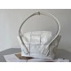 Bottega Veneta Arco Small Bag In White Intrecciato Leather