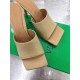 Bottega Veneta Stretch Mules 90mm In Beige Lambskin