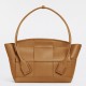 Bottega Veneta Arco Medium Bag In Caramel Grained Leather