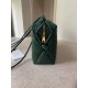 Bottega Veneta Small Loop Bag In Raintree Intrecciato Lambskin