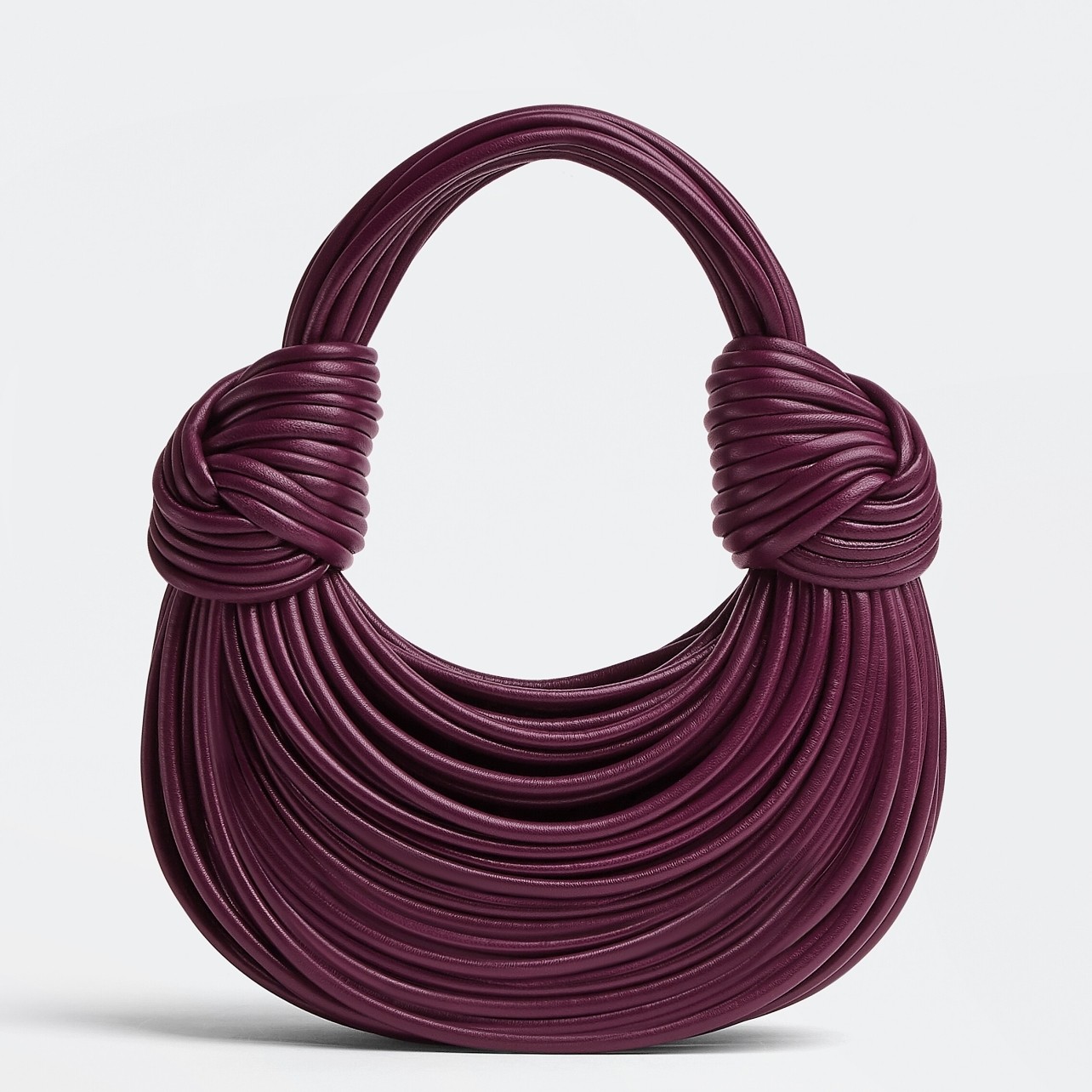 Bottega Veneta Double Knot Bag In Mystic Lambskin