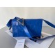 Bottega Veneta Cassett Bag In Cobalt Wrinkled Calfskin