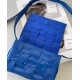 Bottega Veneta Cassett Bag In Cobalt Wrinkled Calfskin