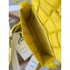 Bottega Veneta Cassett Bag In Yellow Wrinkled Calfskin