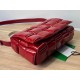 Bottega Veneta Padded Cassette Bag In Red Deerskin