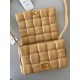 Bottega Veneta Padded Cassette Bag In Almond Lambskin