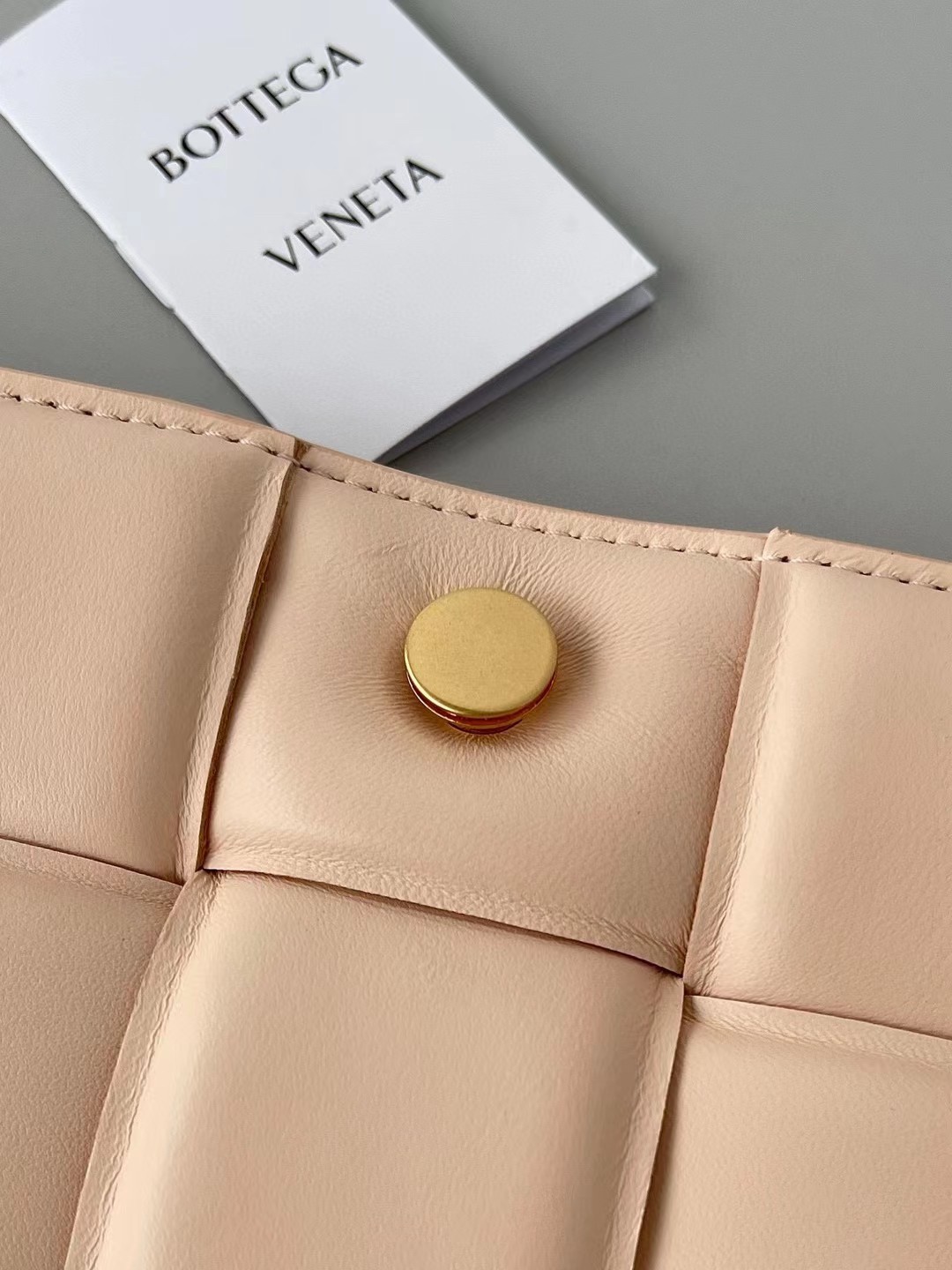 Bottega Veneta Padded Cassette Bag In Melon Lambskin