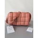 Bottega Veneta Padded Cassette Bag In Peachy Lambskin