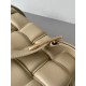 Bottega Veneta Padded Cassette Bag In Porridge Lambskin