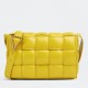 Bottega Veneta Padded Cassette Bag In Yellow Lambskin