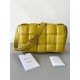 Bottega Veneta Padded Cassette Bag In Yellow Lambskin