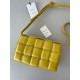 Bottega Veneta Padded Cassette Bag In Yellow Lambskin