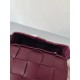 Bottega Veneta Cassett Bag In Bordeaux Intrecciato Lambskin