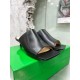 Bottega Veneta Stretch Mules 40mm In Black Lambskin