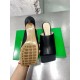 Bottega Veneta Stretch Mules 40mm In Black Lambskin