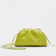 Bottega Veneta Mini Pouch In Kiwi Intrecciato Lambskin