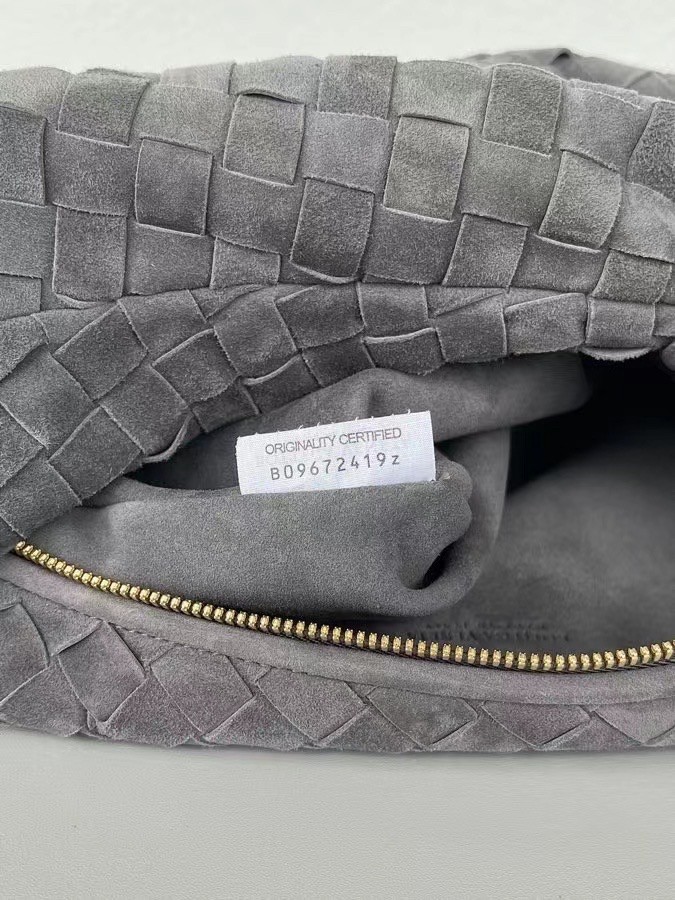 Bottega Veneta BV Jodie Teen Bag In Thunder Suede Calfskin