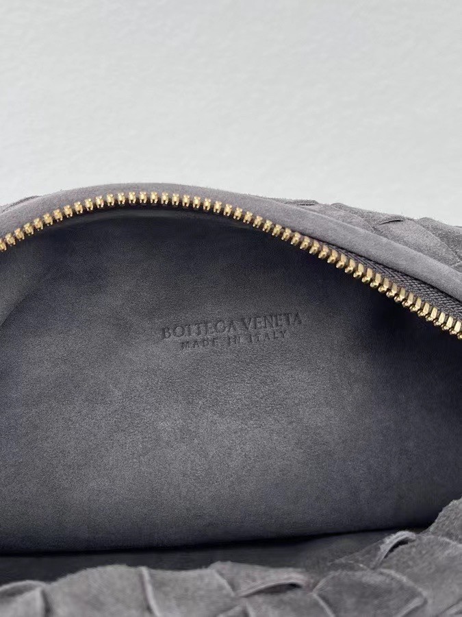 Bottega Veneta BV Jodie Teen Bag In Thunder Suede Calfskin