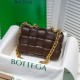 Bottega Veneta Chain Cassette Bag In Fondant Lambskin