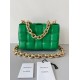 Bottega Veneta Chain Cassette Bag In Parakeet Lambskin