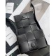 Bottega Veneta Candy Cassette Bag In Black Lambskin