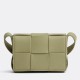 Bottega Veneta Candy Cassette Bag In Travertine Lambskin