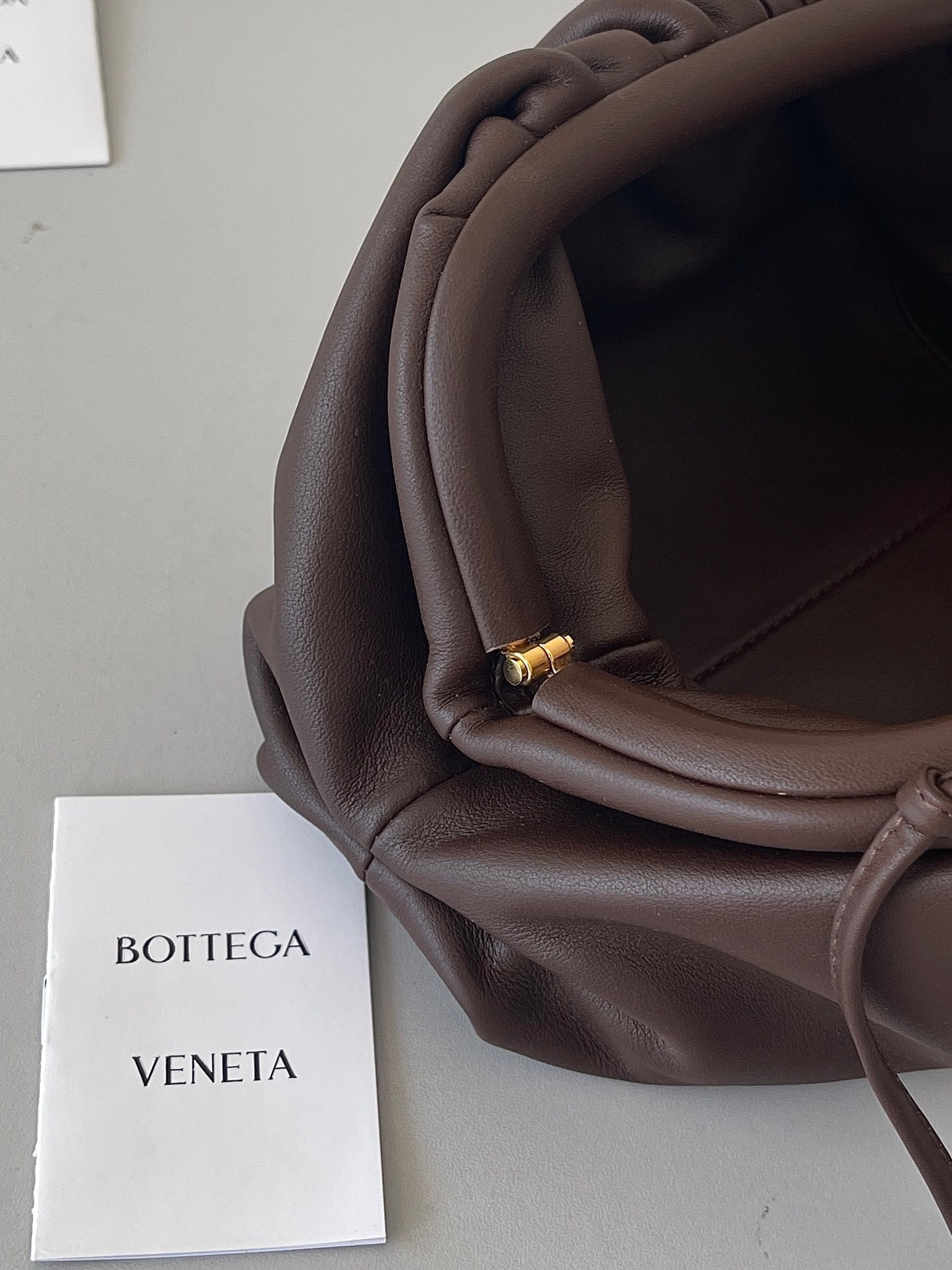 Bottega Veneta Mini Pouch Bag In Fondant Calfskin