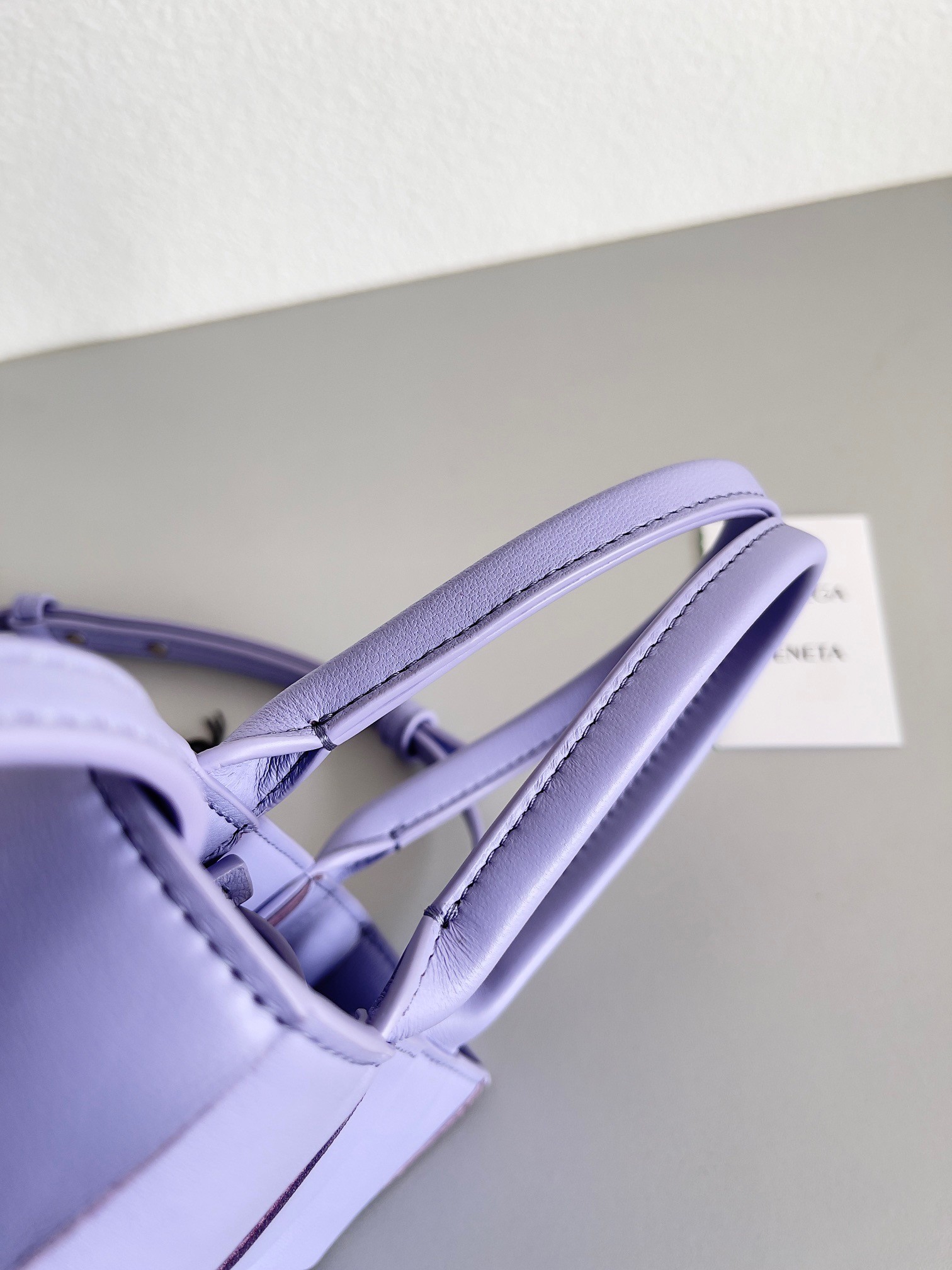 Bottega Veneta Mini Cassette Tote Bag In Wisteria Lambskin