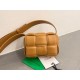 Bottega Veneta Candy Padded Cassette Bag In Camel Lambskin